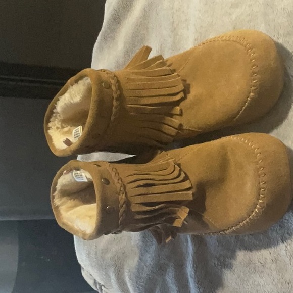 Size 10 Lucky Brand Moccasins - Picture 1 of 5